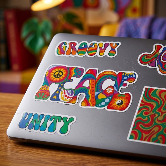 Vredesticker Sticker