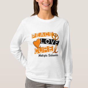 VREDESVERLIES BIJ VROUW Sclerosis CURE 1 T-shirt