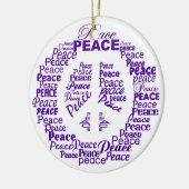 Vredesversiering Keramisch Ornament (Links)