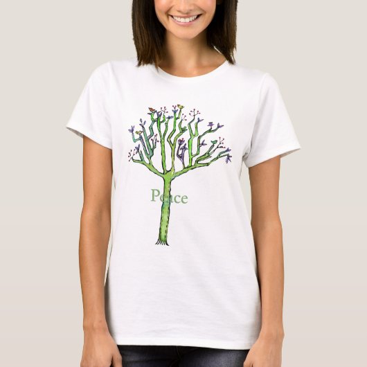 vredesvogelboom t-shirt (Voorkant)