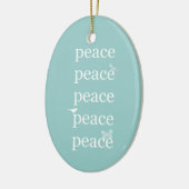 Vredesvogels Keramisch Ornament (Links)