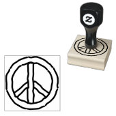 Vredeszegel Rubberstempel (Gestempeld)