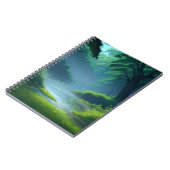 Vredig moeras in het Verdant Bos Notitieboek (Linkerzijde)