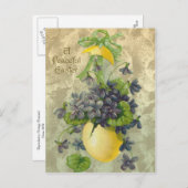  vredig paasfeest feestdagenkaart (Voorkant / Achterkant)