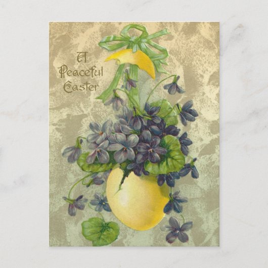  vredig paasfeest feestdagenkaart (Voorkant)