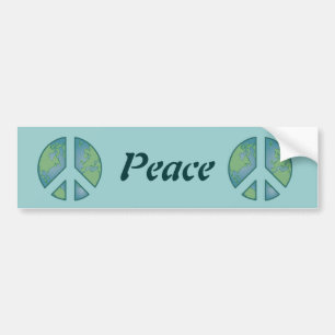 vredige aardse Bumpersticker