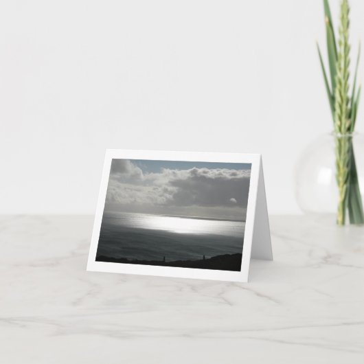 Vredige avond in Ierland (Blank) Kaart (Voorkant)