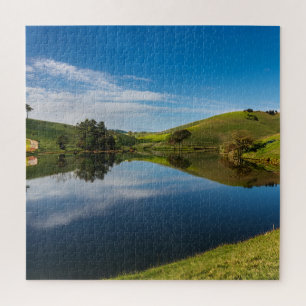 vredige ontsnapping uit het meer legpuzzel