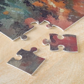 Vredige Papaverweide Legpuzzel (Zijkant)