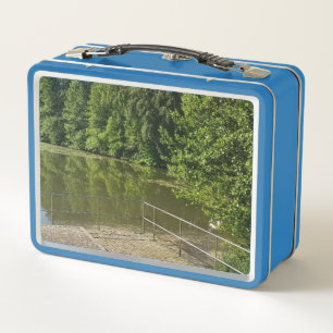 Vredige Rivierlandschap Natuur Landschap Lunchbox