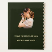 Vredige Sequoia-foto met Sunburst Planner (Achterkant)