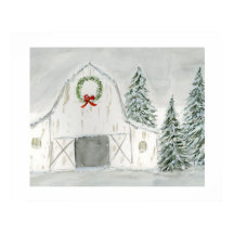 Vredige Winter Holiday Barn