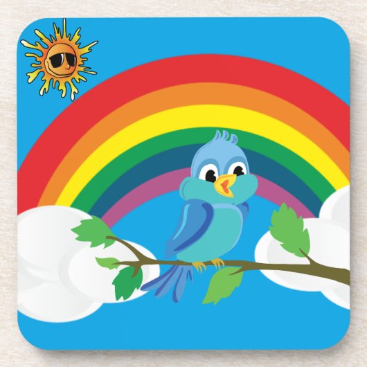 Vreedregenboog Onderzetter (Voorkant)