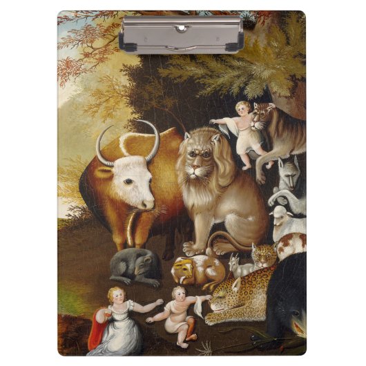 Vreedzaam Koninkrijk Dier Hicks Classic Klembord (Voorkant)