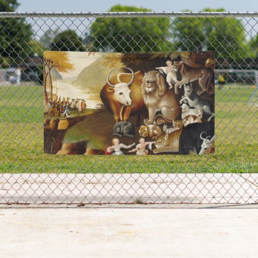 Vreedzaam Koninkrijk Dier Hicks Classic Spandoek (Insitu)