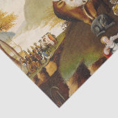 Vreedzaam Koninkrijk Dier Hicks Classic Tissuepapier (Detail)