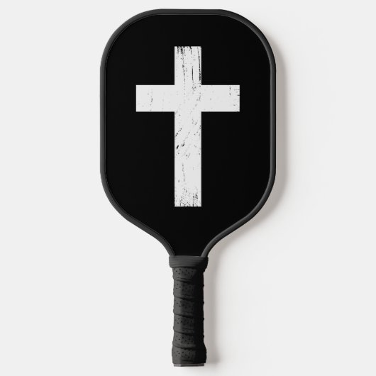 Vreedzaam kruis pickleball paddle (Voorkant)