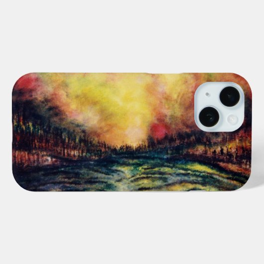 Vreedzaam pad Case-Mate iPhone case (Achterkant (horizontaal))