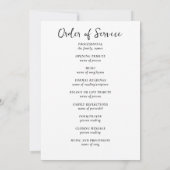 Vreedzaam Sunset Field Foto Begrafenisprogramma Kaart (Achterkant)