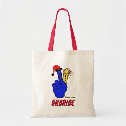 Vreedzaam teken tote bag (Voorkant)