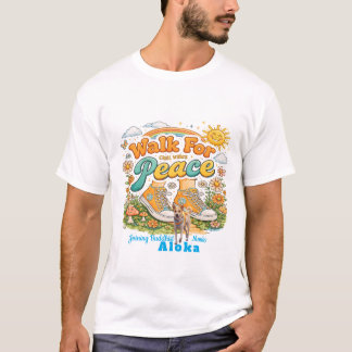 Vreedzaam wandelen met Aloka T-shirt