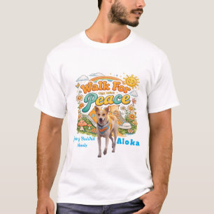 Vreedzaam wandelen met Aloka T-shirt