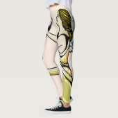 Vreedzame beschermer met Duif Leggings (Links)