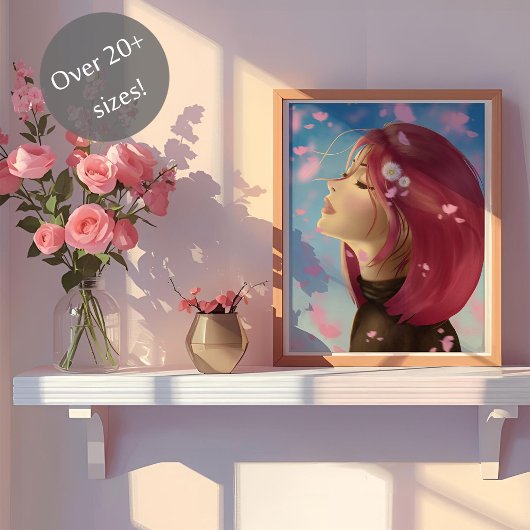 Vreedzame Bloei Poster