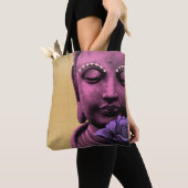 Vreedzame Boeddha Canvas tas (Dichtbij)