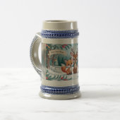 Vreedzame bosdieren bierpul (Voorkant links)