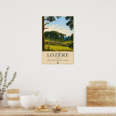 Vreedzame boswei poster (Keuken)