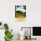 Vreedzame boswei poster (Thuiskantoor)