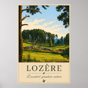 Vreedzame boswei poster