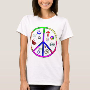 Vreedzame coëxistentie t-shirt