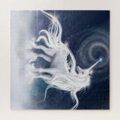 Vreedzame Eenhoorn Legpuzzel (Horizontaal)