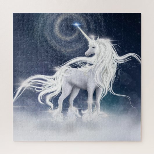 Vreedzame Eenhoorn Legpuzzel (Verticaal)