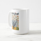 Vreedzame genade koffiemok (Voorkant links)