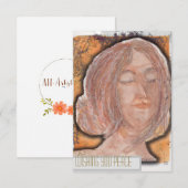 Vreedzame groeten notitiekaartje (Voorkant / Achterkant)