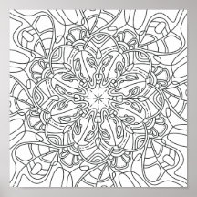 Vreedzame herfst: Herfst bladeren kleurend Poster