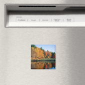 Vreedzame herfst in Vermont Magneet (Insitu (Vaatwasser))