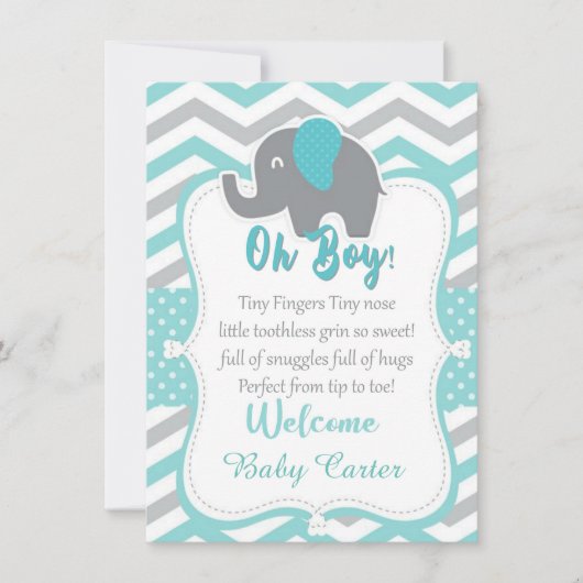 vreedzame interactieve douchekaart kaart (Voorkant)