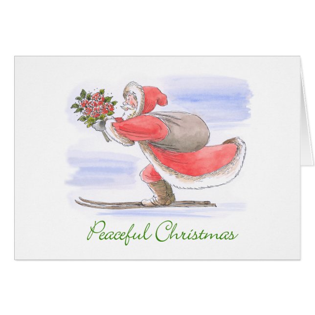 Vreedzame kerst (Voorkant Horizontaal)