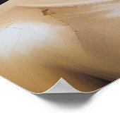 Vreedzame Mediterende Boeddha | Art Poster (Hoek)