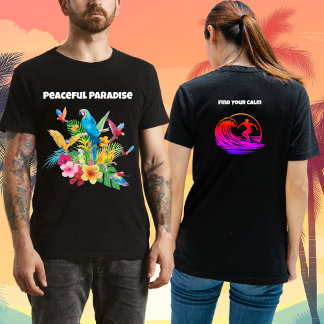 Vreedzame Paradijs Vind Je Rust T-shirt