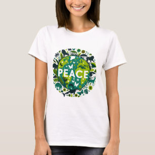 Vreedzame Planeet - Het milieu redden T-shirt