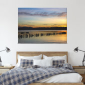 Vreedzame River Scene Canvas Afdruk (Insitu (Slaapkamer))