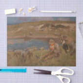 Vreedzame rust door Edward Stott Tissuepapier (Craft)