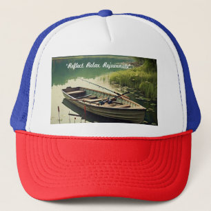 "Vreedzame scène aan het meer" Trucker Pet