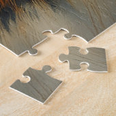 Vreedzame schemering over de horizon legpuzzel (Zijkant)