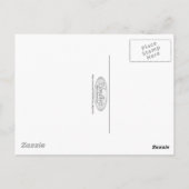 Vreedzame stenen - 3D rendering Briefkaart (Achterkant)